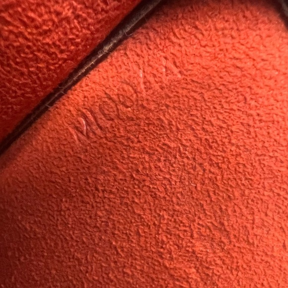 {EUC Louis Vuitton Authentic Damier Ebene Sac Plat Tote Handbag With COA} - Picture 13 of 14